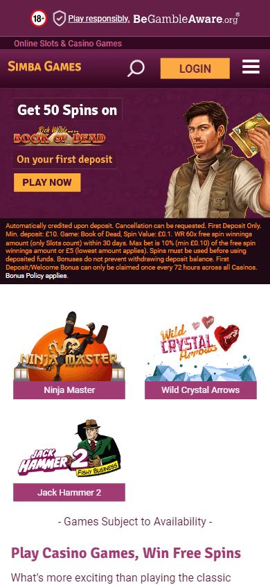 simba games online casino review|Simba Games Casino Review .